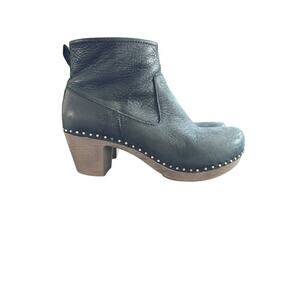 Dansko Sarah Milled Burnished Black Fashionable heels size 37